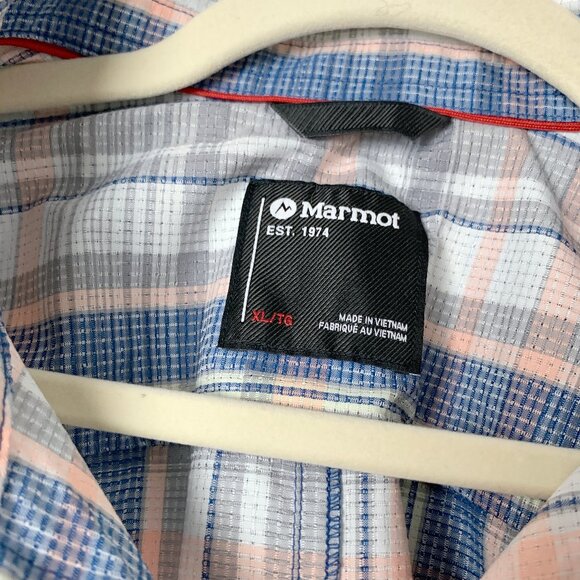 MARMOT Aella Long Sleeve Shirt - Classic Blue / XL - Picture 3 of 5
